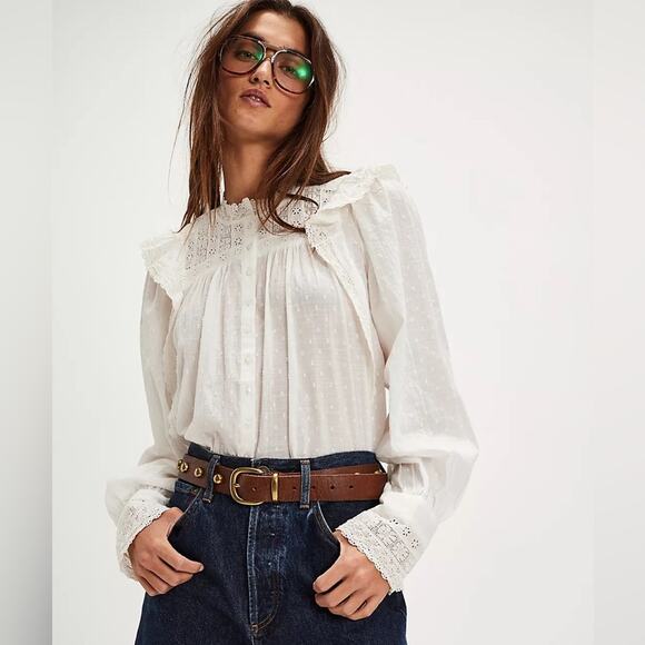 Free People Wrapped In A Dream Top Size Small - Picture 1 of 13
